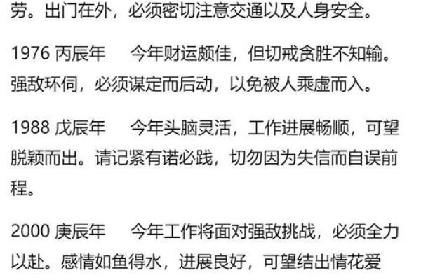 1988属龙2025全年运势详解逐月运程吉凶预测 1988属龙2025全年运势详解逐月运程吉凶预测