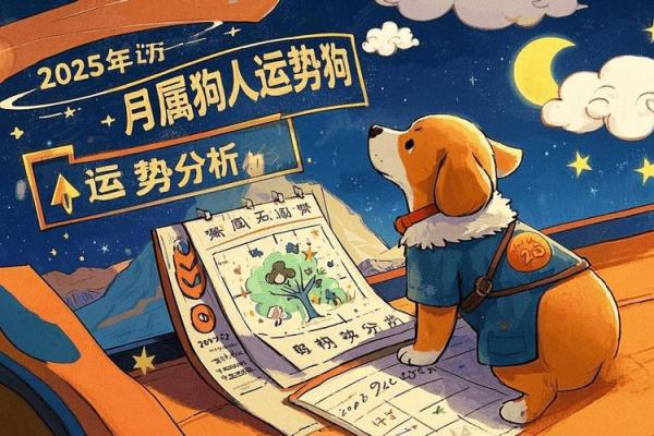 2025属狗每月运势运程详解 2025属狗全年运势