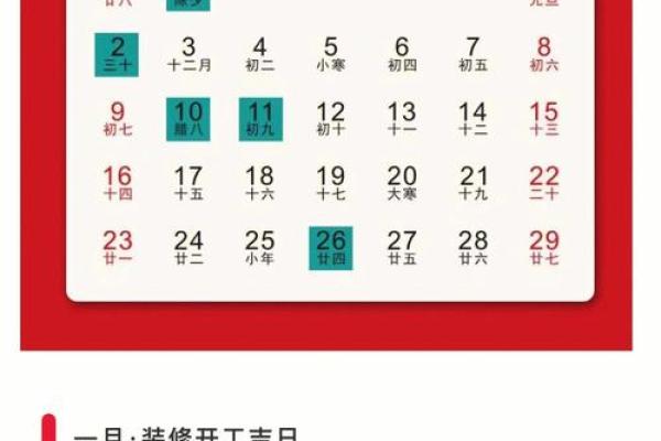 装修开工吉日2022年