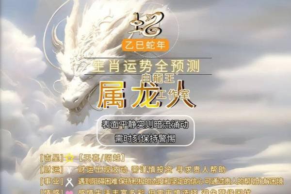 2025龙年运势全解析属龙者逐月运程大揭晓 2025龙年运势全解析属龙者逐月运程大揭晓