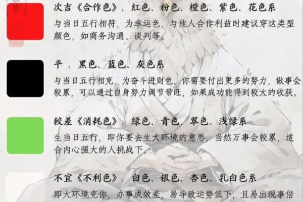 每日五行穿衣指南2025年4月5日 每日五行穿衣指南2025年4月5日