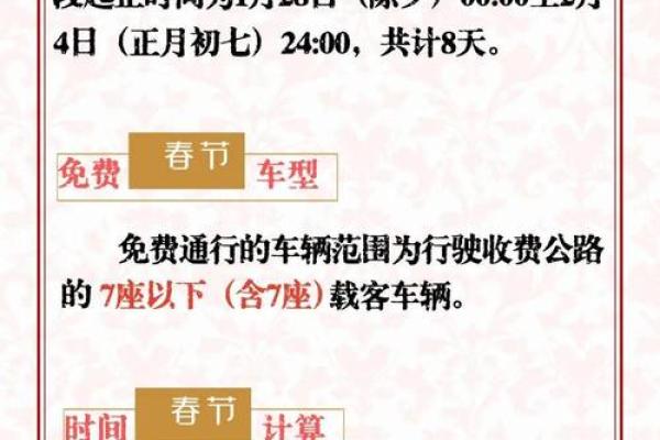 2019高速免费时间表 2019高速免费时间表