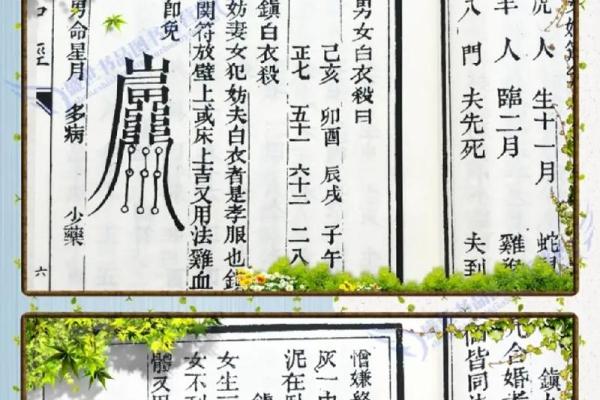八字关煞 八字关煞