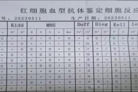 抗a凝集是什么血型