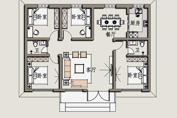 自建房风水更好的房子图不要柱子 自建房风水更好的房子图不要柱子