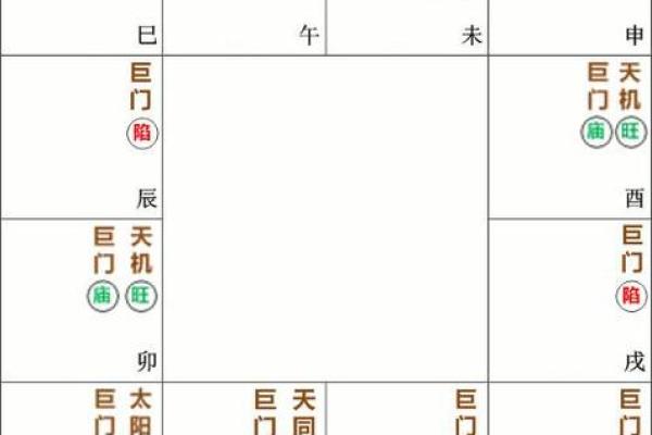 巨门在紫薇斗数中什么意思