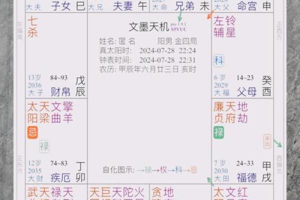 紫薇斗数怎么手动排盘