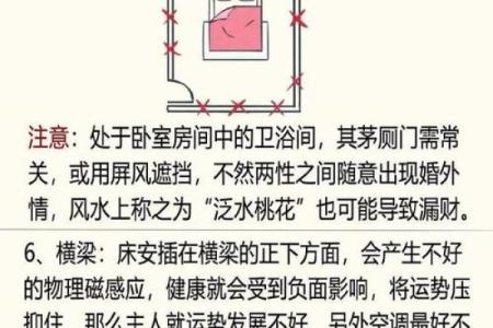 床与厕所的风水