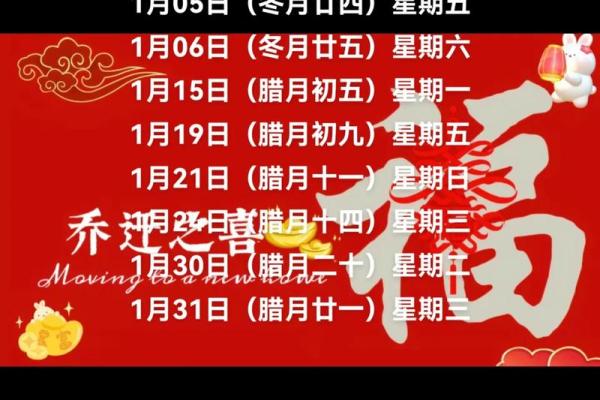近期乔迁吉日(最近乔迁之喜的日子) 近期乔迁吉日(最近乔迁之喜的日子)