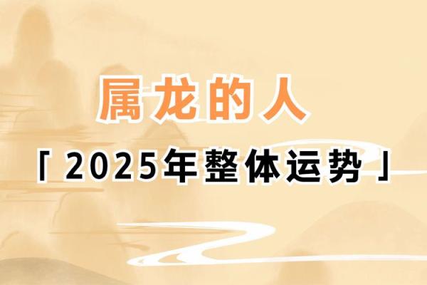 2025龙年运势全解析生肖龙逐月运程指南
