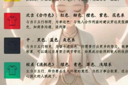 2025年4月20日五行穿衣指南