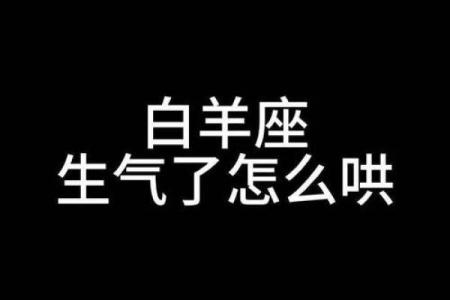 白羊男生气后故意不理你