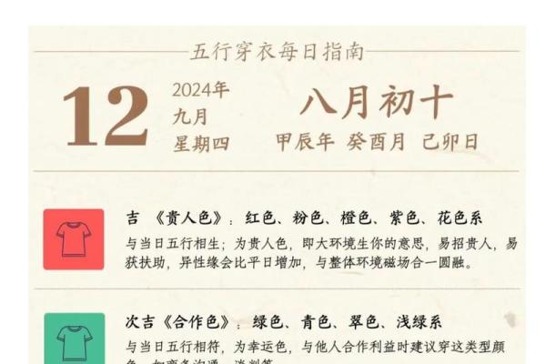 五行穿衣每日指南2023年9月12日(网易2021年9月12号日五行穿衣指南) 五行穿衣每日指南2023年9月12日(网易2021年9月12号日五行穿衣指南)