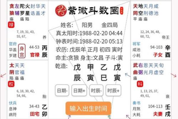 2025年4月26日寅时男命紫微斗数全解盘 2025年4月26日寅时男命紫微斗数全解盘