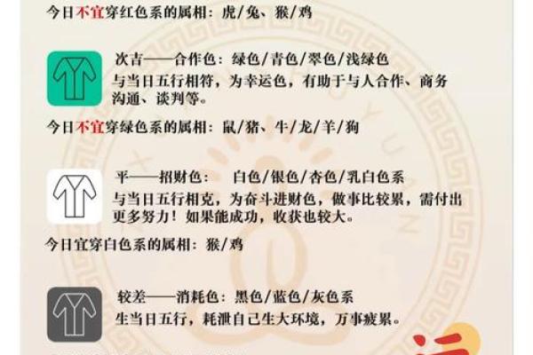 2025年3月8日每日穿衣五行颜色运势 2025年3月8日每日穿衣五行颜色运势