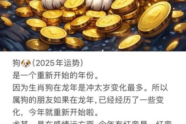 2025年属狗全年运势详解事业财运感情全面解析 2025年属狗全年运势详解事业财运感情全面解析