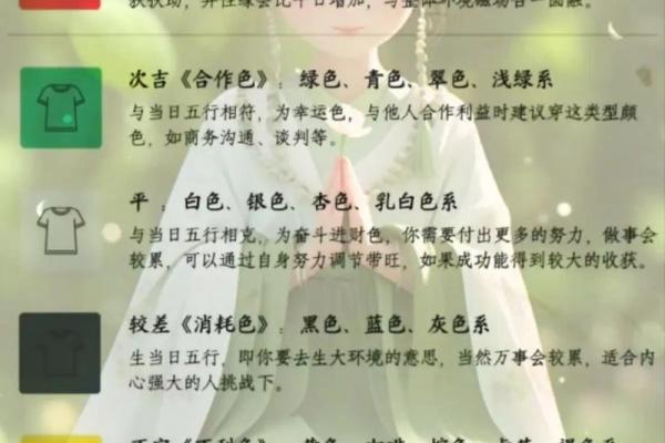 2022年4月4日五行穿衣指南 2022年4月4日五行穿衣指南