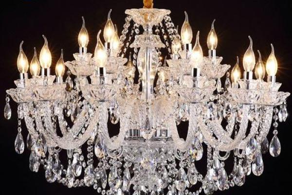 蜡烛水晶灯风水