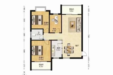 三室的房子风水