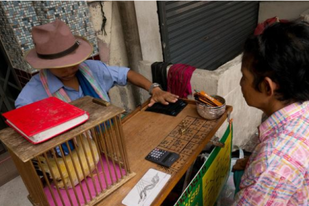 算命的说两子送终