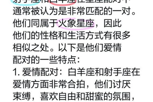 射手座的婚配什么星座最合适男生