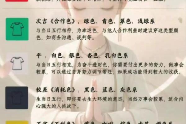 每日分享五行穿衣旺运法，财神富贵运势等
