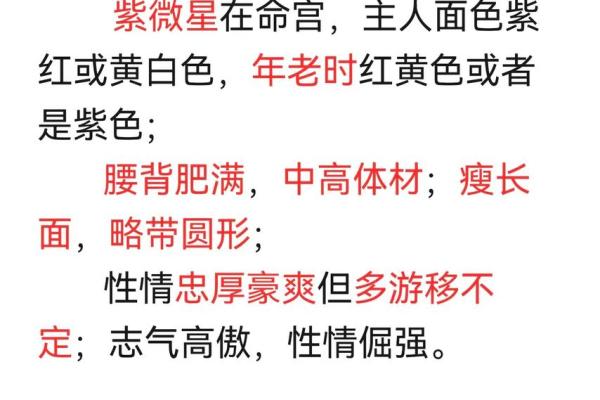 紫薇斗数命主禄存星