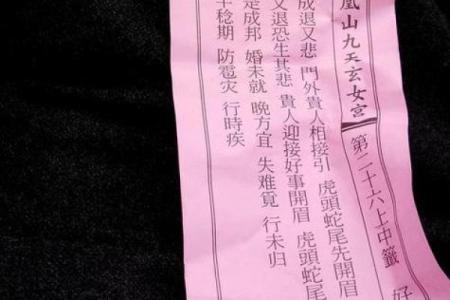 天王菩萨灵签