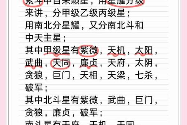 紫薇斗数乙级星含义 紫薇斗数乙级星含义