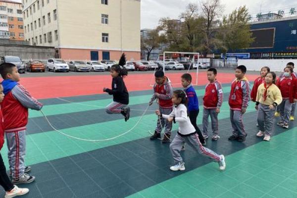 跳八字长绳 跳八字长绳