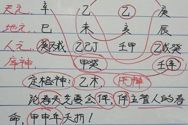 八字断寿 八字断寿