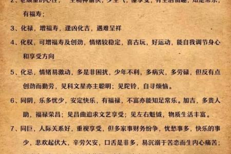 紫微斗数诸星落诸宫之：紫微星福德宫详解
