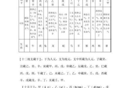 四柱八字中地支藏干如何运用