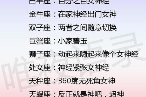 盘点十二星座最佳女友排行榜 盘点十二星座最佳女友排行榜