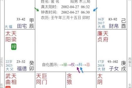 紫微斗数疾厄宫太阴化禄
