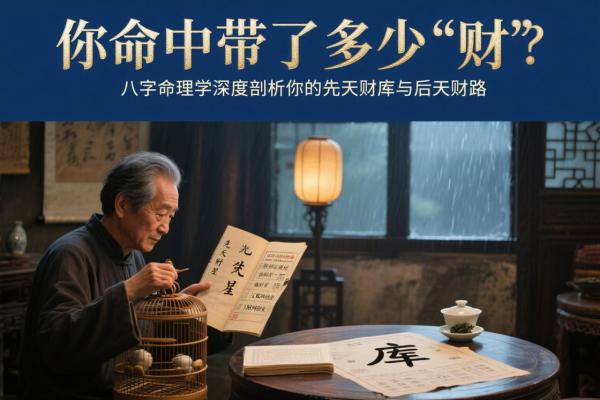 怎样打开八字中的财库 怎样打开八字中的财库