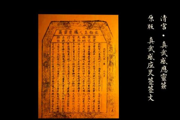 真武灵签用法教程全解 真武灵签用法教程全解