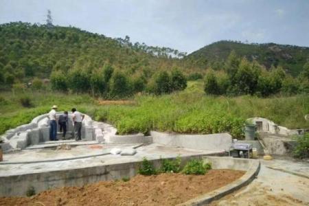 风水宝地下葬异象
