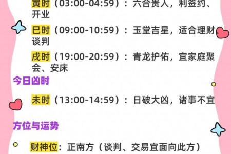 老黄历今天吉凶