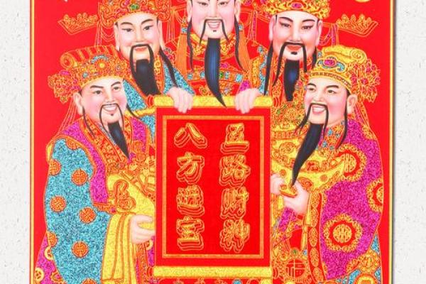 招财进宝五路财神都叫什么名字