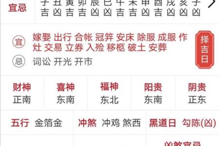 算农历生辰八字  八字算命老黄历