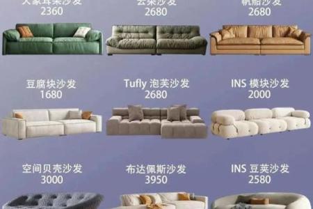 十二个星座最适合哪款沙发颜色