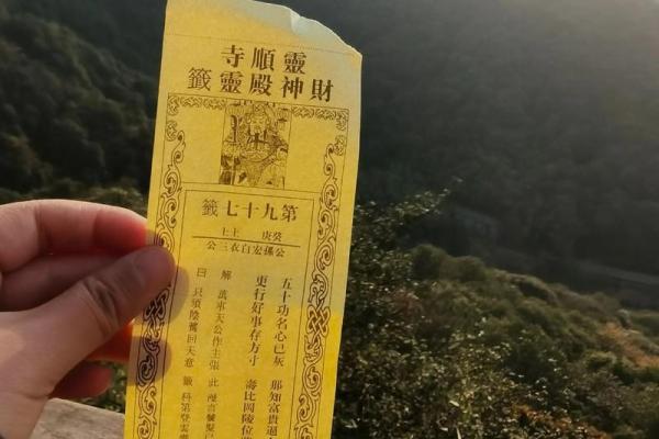 财神殿灵签第二十四签