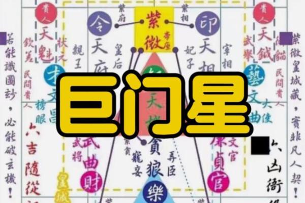 紫微斗数十四主星：巨门星概论