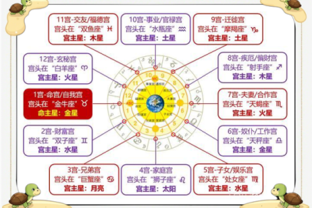 紫微斗数诸星落命宫之：生年岁前十二神详解