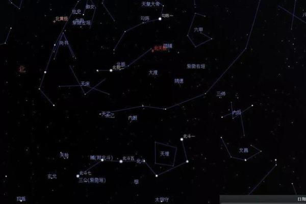 紫薇星北极星是什么龙