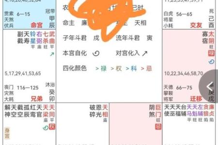 紫薇斗数中化禄星都有哪些