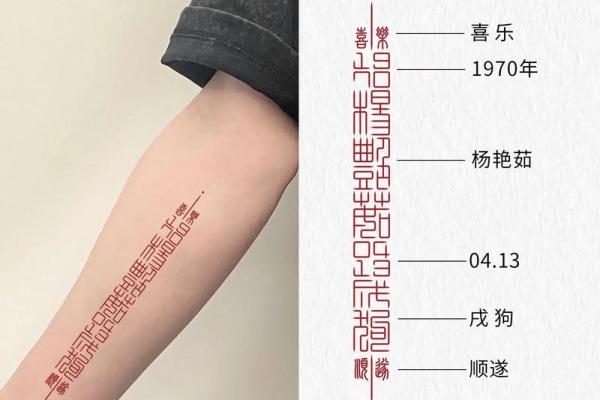 纹身与八字 纹身与八字