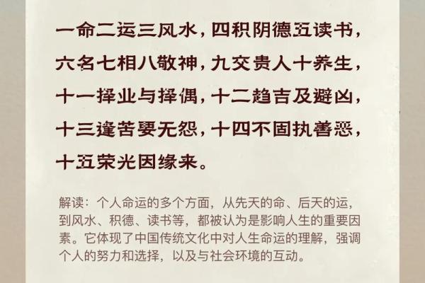 影响人生的风水和命运谁更重要 影响人生的风水和命运谁更重要