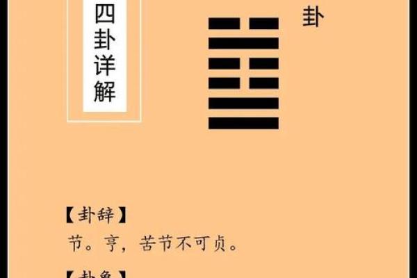 算命中节什么意思,六十四卦节卦的意思 算命中节什么意思,六十四卦节卦的意思